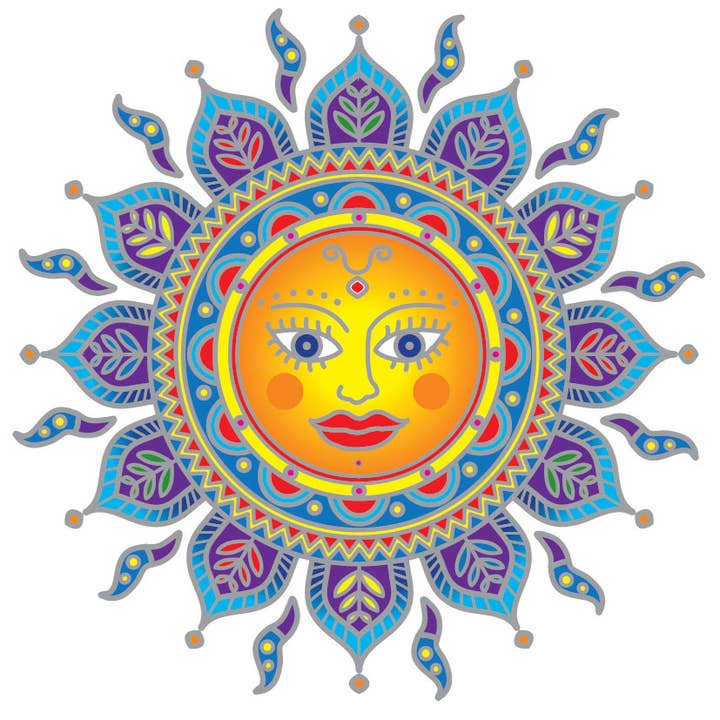 Sunseal Golden Sun por atacado de Illumination Mandalas