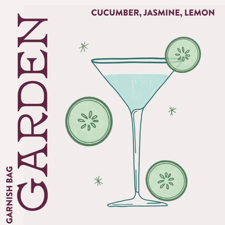 Root Elixirs - Wholesale Cocktail Mix/Syrup - Root Elixirs Dehydrated Citrus Cucumber Garnish Pack3