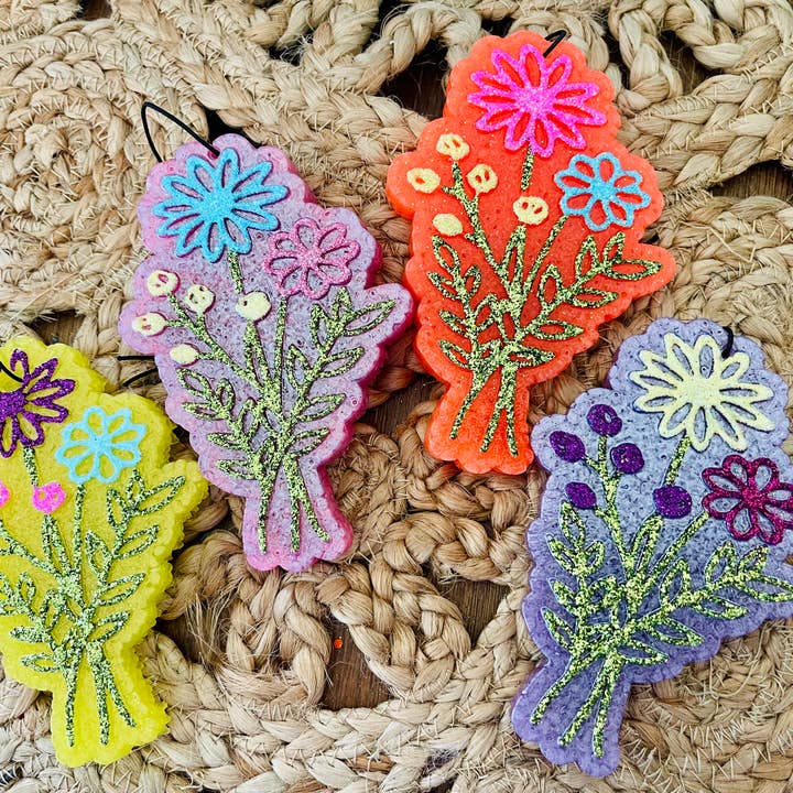 Stay Fresh’ies Air Fresheners - Wholesale Car Freshener - Women's - Flower Bouquet Car Freshie 8