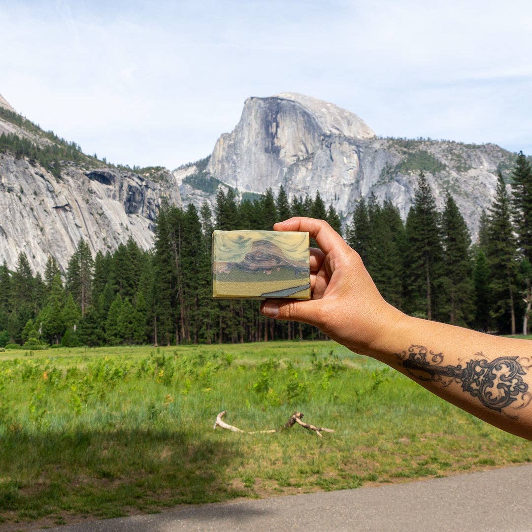 Delta Tule - Wholesale Bar Soap - Half Dome Soap // Pine Fir Needle Clove3