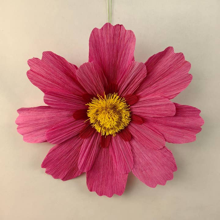 AC10214 COSMOS HANGING FLOWER HEAD,15.5" for wholesale by Green Import Limited