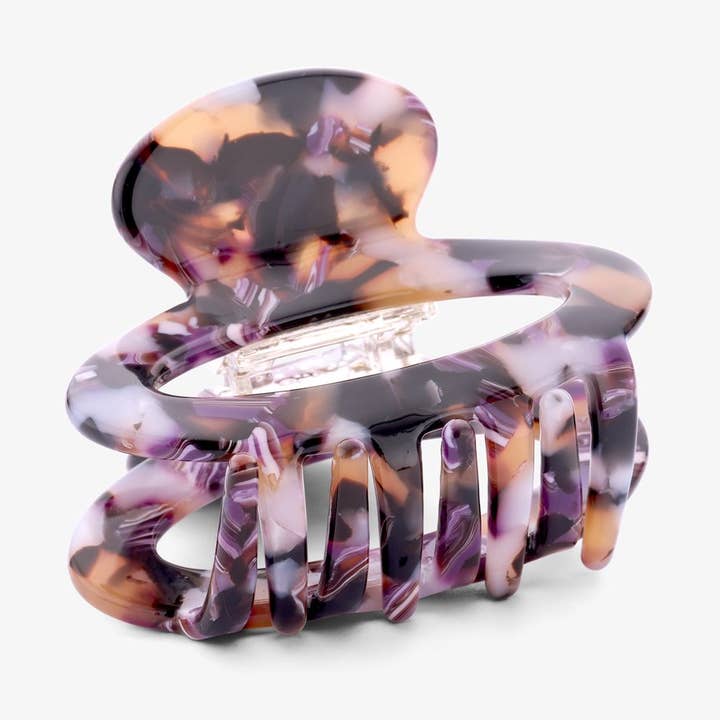 Haarklammer J25530MIX05-1 Lila für den Großhandel von Liet&Joliet