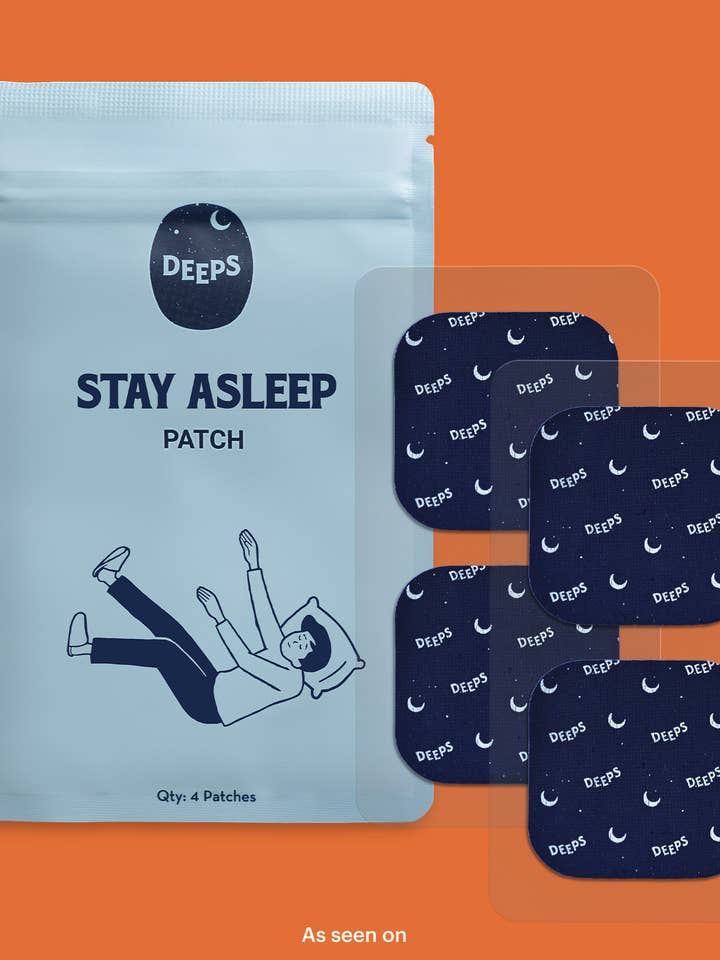 Stay Asleep Patch - 5 Pack (20 Patches) for wholesale by DEEPS