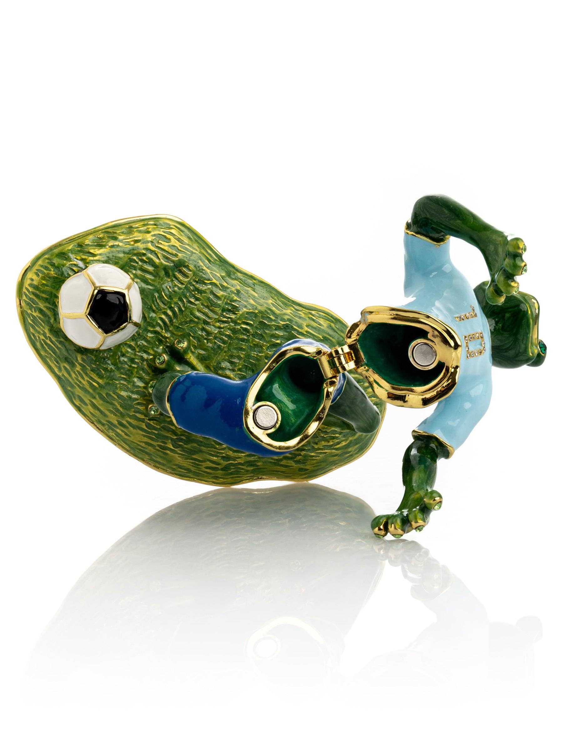 Keren Kopal - Wholesale Decorative Figurine - Frog Playing Football11