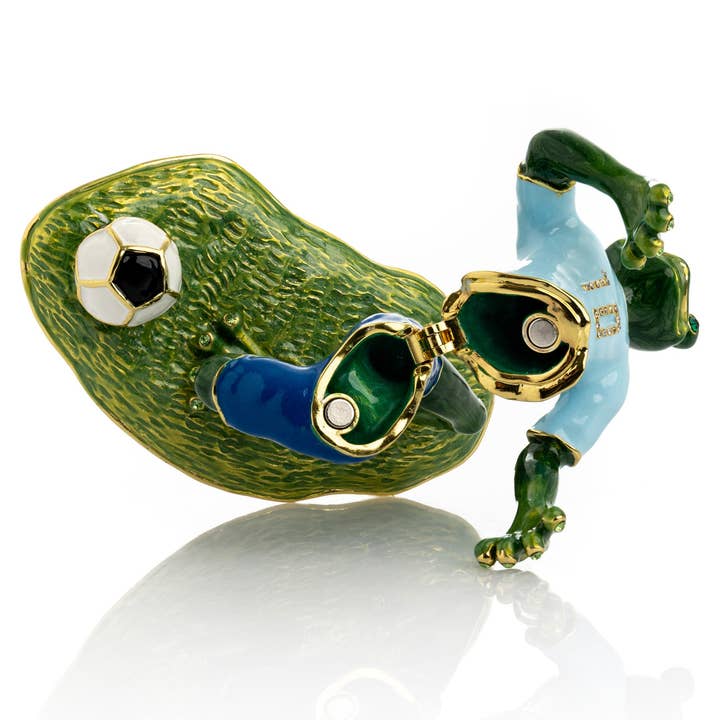 Keren Kopal – Estatueta decorativa por atacado – Sapo Jogando Futebol11