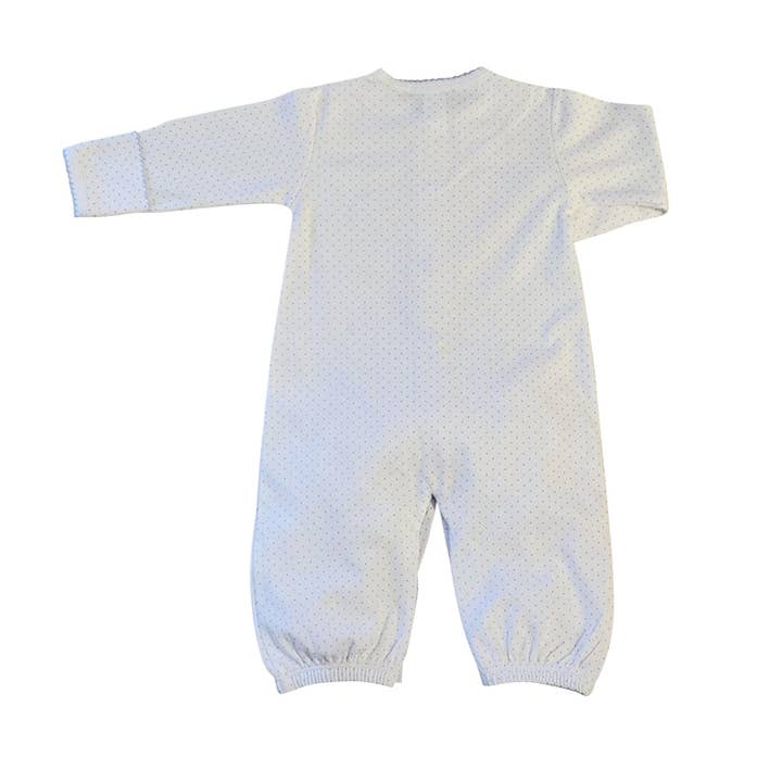 Baby Threads - Wholesale Babygown - Baby - Baby Boy's "Elephant Collection" Pima Cotton Converter Gown1