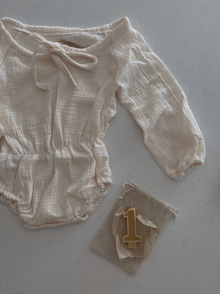 slouchy romper for wholesale by Deti Studios