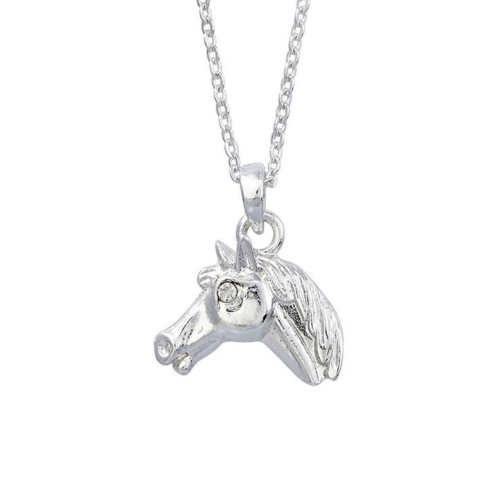 Western Express - Wholesale Pendant/Charm Necklace - Horse Head Necklace in Cowboy Hat Gift Box1