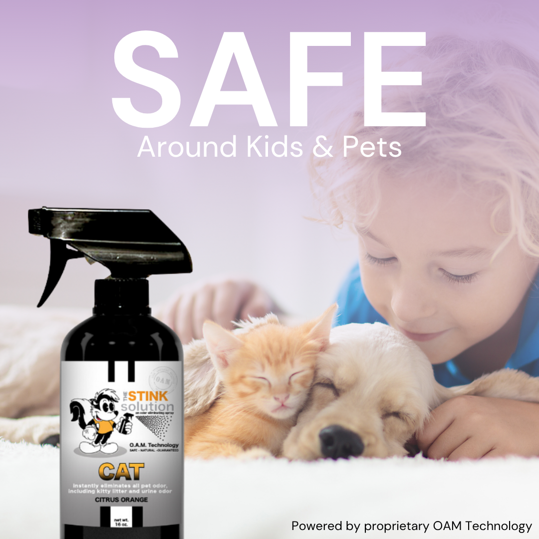 The Stink Solution - Vendita all'ingrosso Spray deodorante per animali - Spray per eliminare gli odori di gatto - Gallone di agrumi5