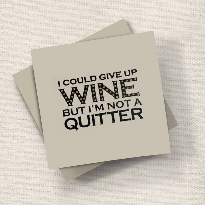 Ge upp vin för wholesale av English Graphics