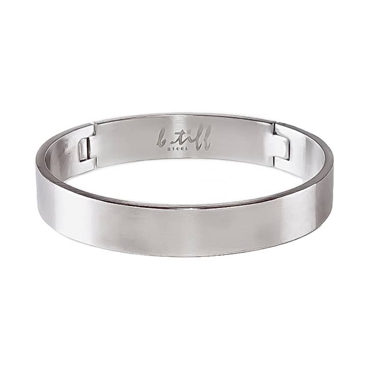 BG1200W B.Tiff Simplicity Matte Bangle Bracelet for wholesale by B.Tiff