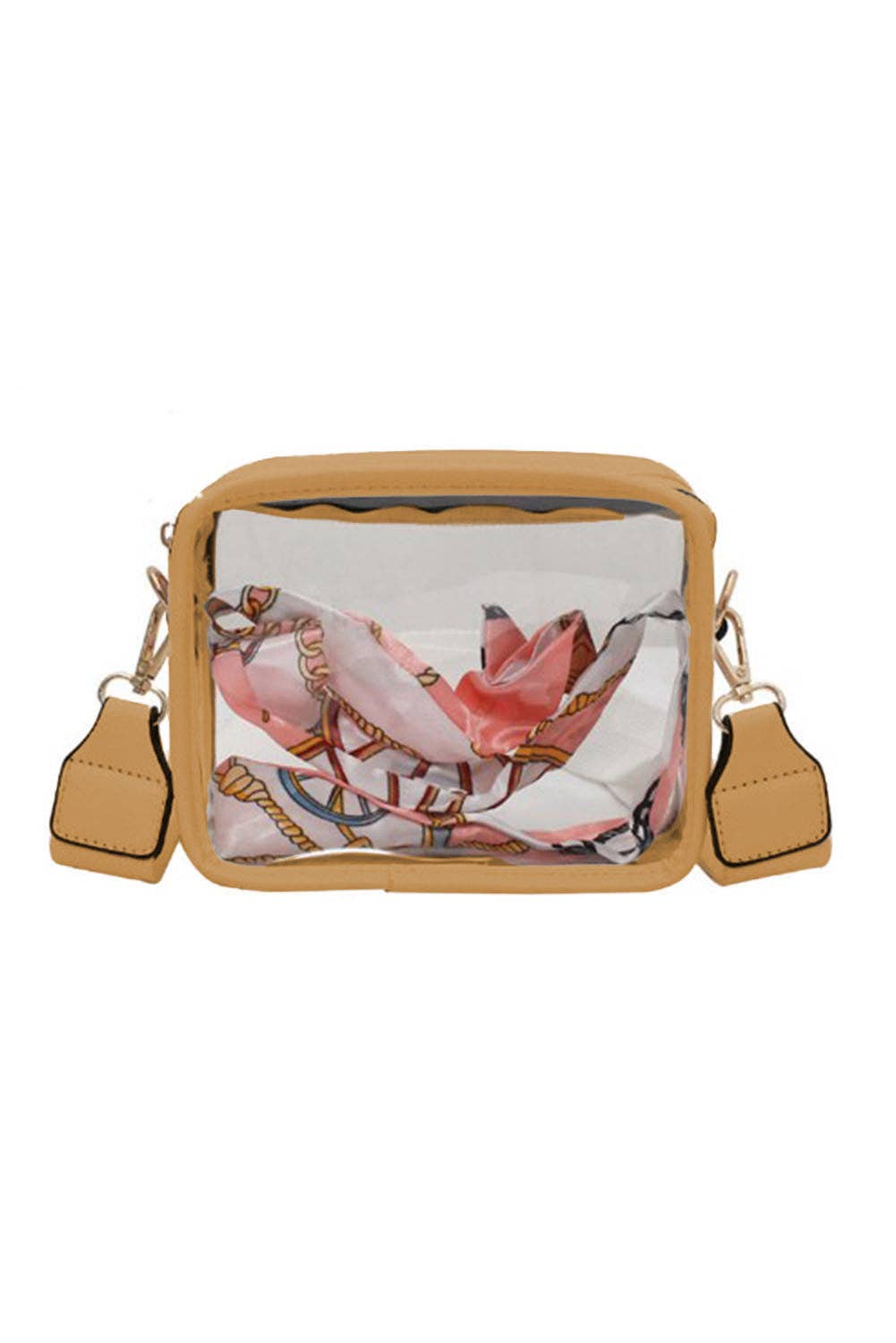 Lovesoft – wholesale Axelväska - Dam – Korsväska med senapsklar PVC-läderrem0