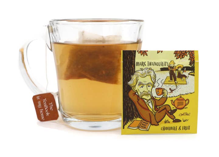 Mark Twainquility Twain - Organic Chamomile & Fruit Tea for wholesale by The TeaBook