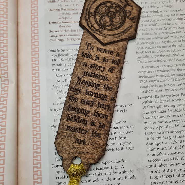 Segnalibro Weave a Tale per la vendita all'ingrosso da parte di Critit