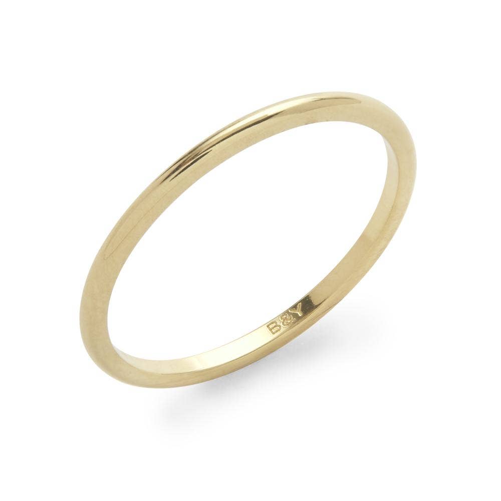 Brook & York - Wholesale Band/Stacked Ring - Demi Extra Thin Ring0