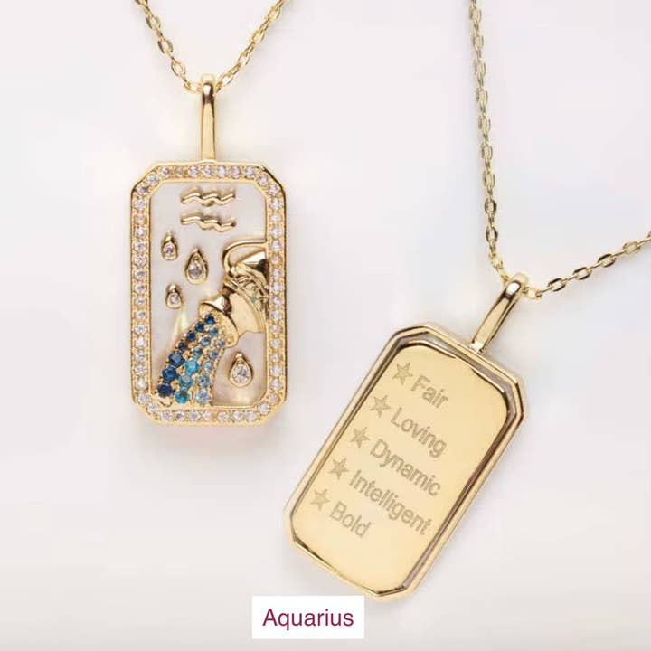 Curated By Suarez - Wholesale Pendant/Charm Necklace - Zodiac Necklace8