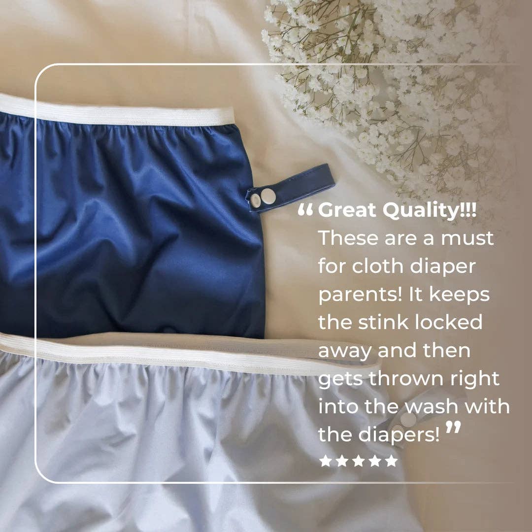 Nora’s Nursery – wholesale Nappy (cloth) – Baby – Diaper Pail Liners Sea 2 Pack5