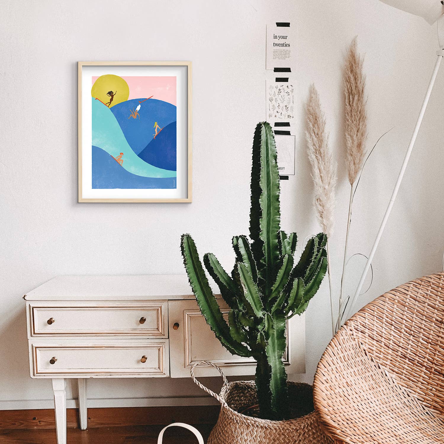 Sunday Arvo Surf Club - Wholesale Art Print - Girls Just Wanna Have Fun (and Surf)4