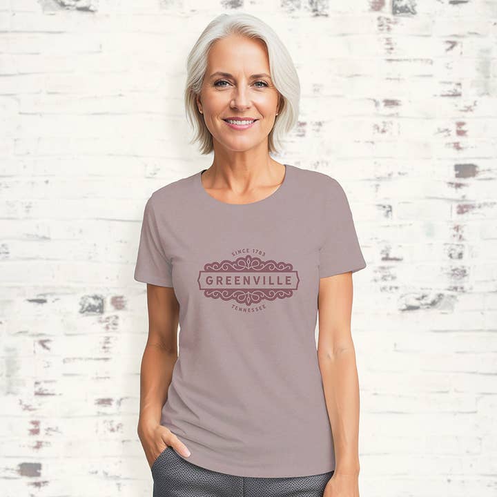 Ornamental City, State - Custom Women's T-Shirt for wholesale by Indigo Tangerine