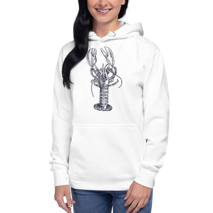 Lobster Unisex Hoodie for wholesale by The Happy Fun Shop