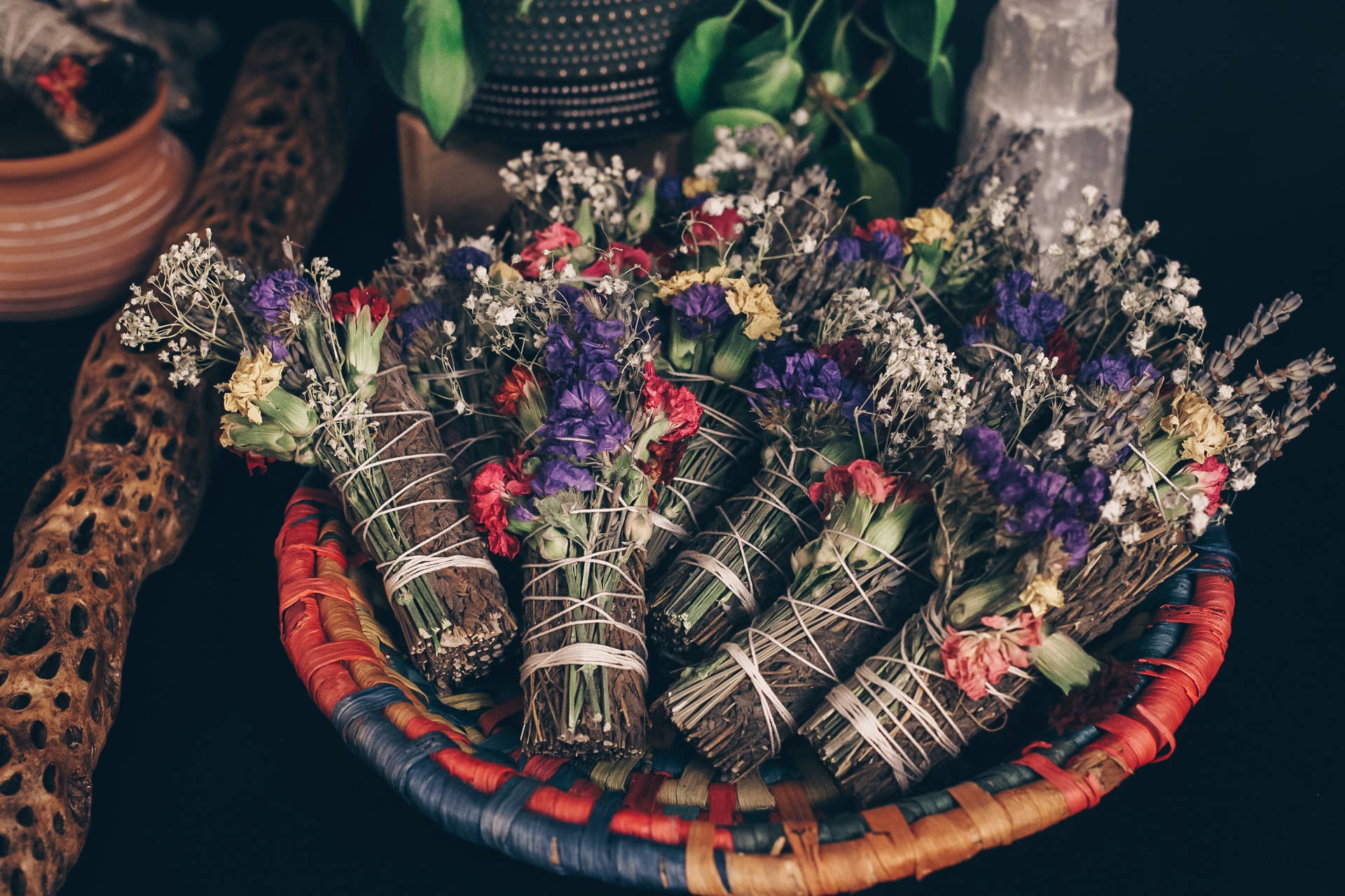 Yolia Botanica - Vente Bâton de sauge - Lots d'armoise - Nettoyant la fumée - Sans sauge blanche4