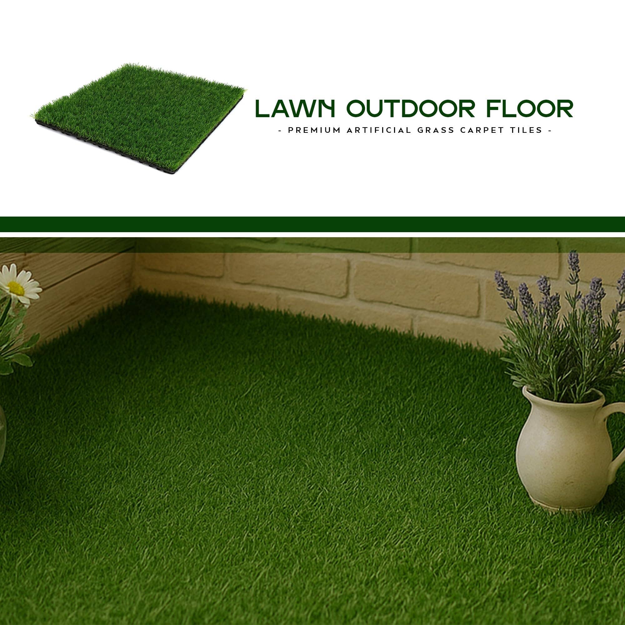 Ledsone – wholesale Artificial plant – artificial grass tiles2