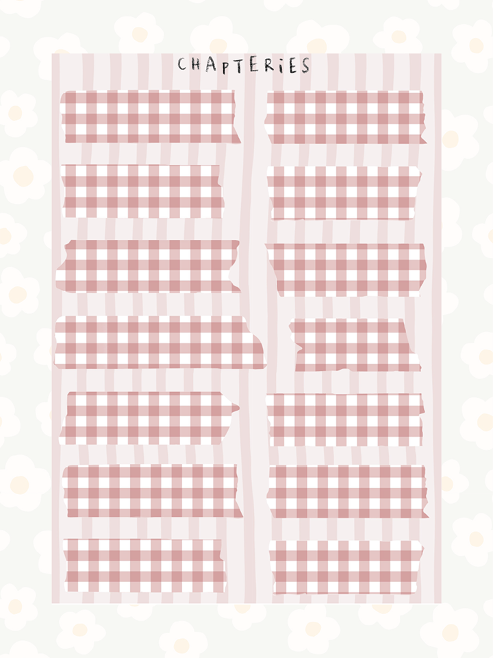 Chapteries - Wholesale Sticker - Sticker sheet - S-2571