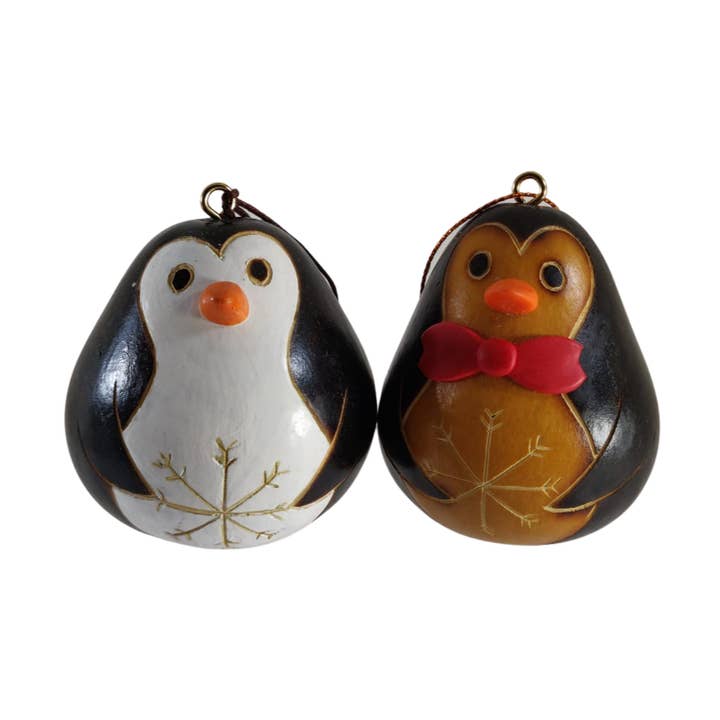 PENGUIN HANDMADE CHRISTMAS TREE ORNAMENT DECORATION for wholesale by Evelyn Brooks