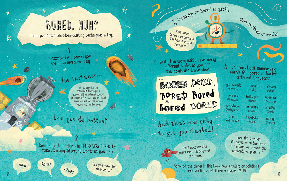 HarperCollins - Wholesale Coloring & Activity Book - Kids & Baby - Never Get Bored Book : Usborne1