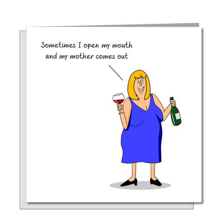 Swizzoo Cards - Wholesale Birthday Card - Funny Birthday Card Mothers Day Card 30th 40th 50th 60th humorous humour Swizzoo