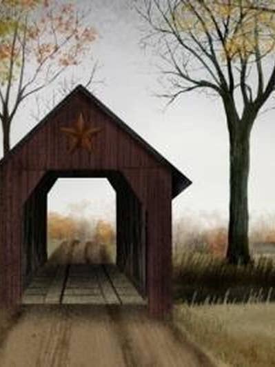 Bucks County Bridge Canvas for wholesale by DNS Designs