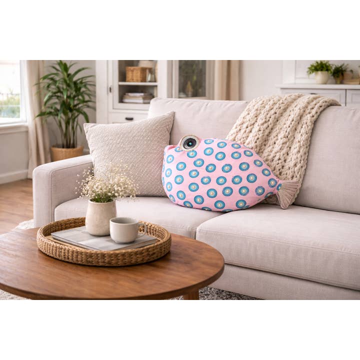 IPNG Design - Wholesale Throw/Decorative Pillow - Plush Fish-Shaped Decorative Pillow_Pink3