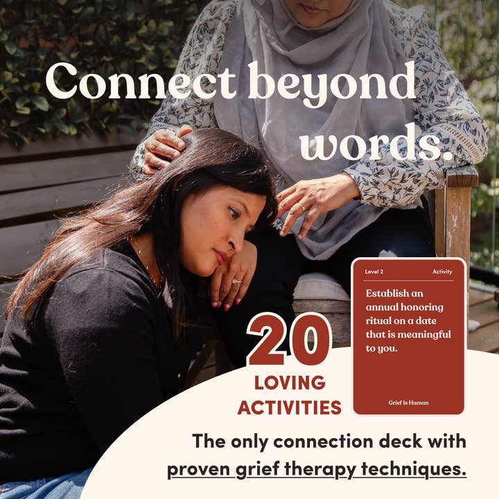 Parents Are Human | Card Games for Family, Love, & Healing - Wholesale Card Game - Grief Is Human5
