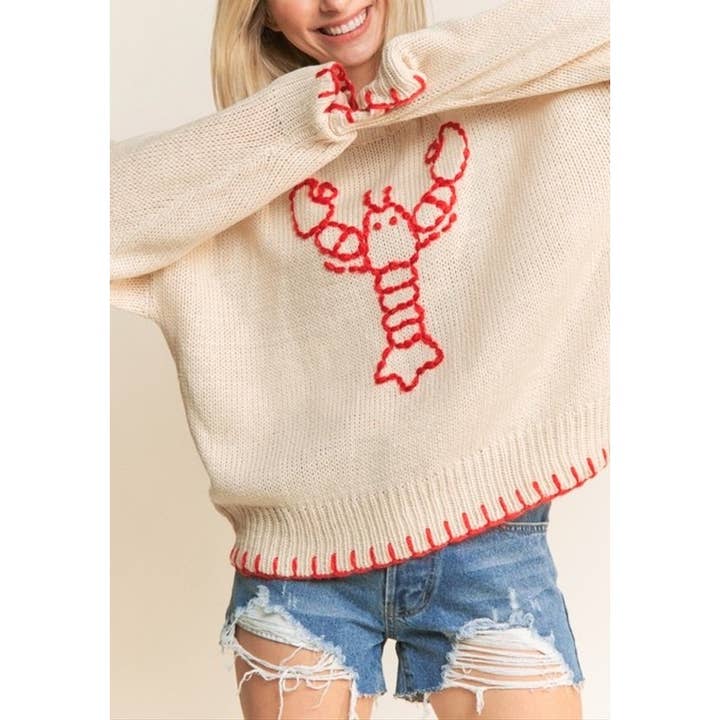 9414-2 MI ENCANTADOR JERSEY INFORMAL DE LANGOSTA para venta al por mayor de Coloring You