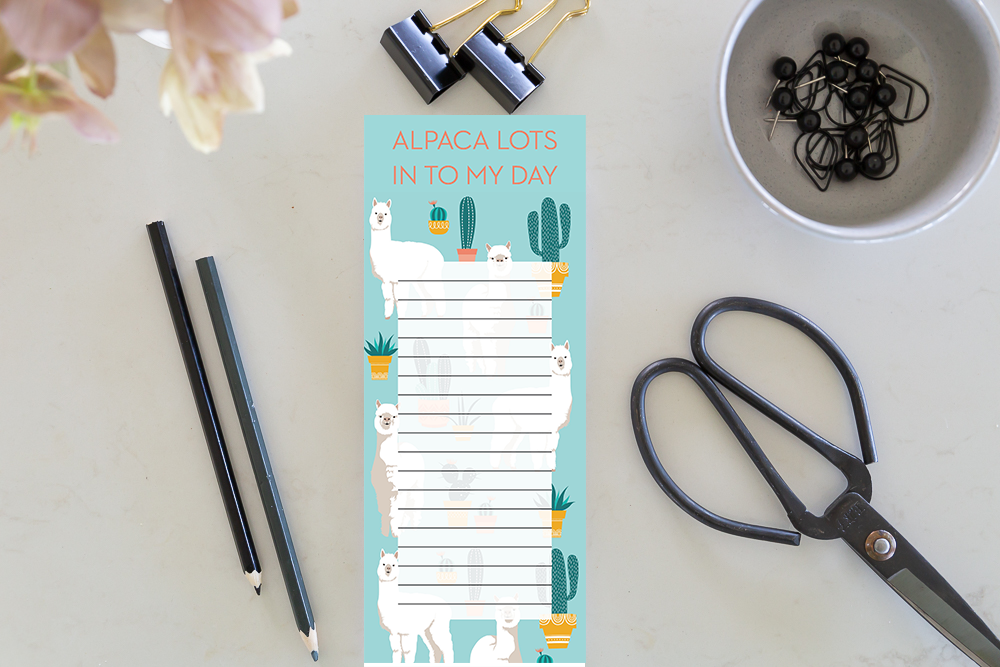 Allgifts Australia - Vendita all'ingrosso Bloc notes - Jotter - Alpaca ha perso il mio tempo0