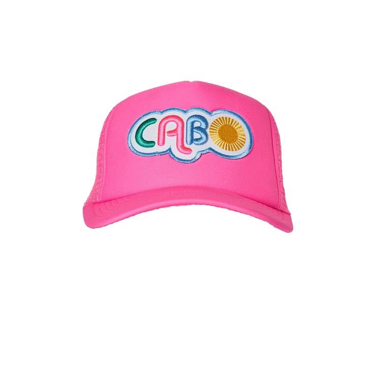 Cabo Patch Trucker Hat for wholesale by Local Beach