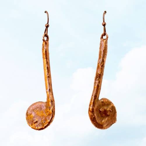 Fiddlehead Fern Earrings (06) for wholesale by begin again goods