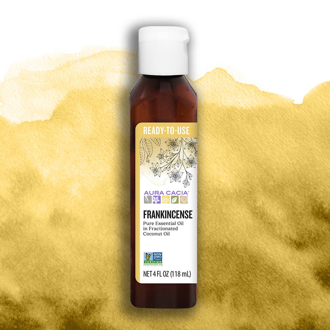 Aura Cacia - Wholesale Essential Oil - Ready To Use Frankincense Essential Oil In Coconut Oil0