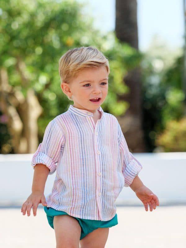 Camisa niño de rayas for wholesale by Charanga