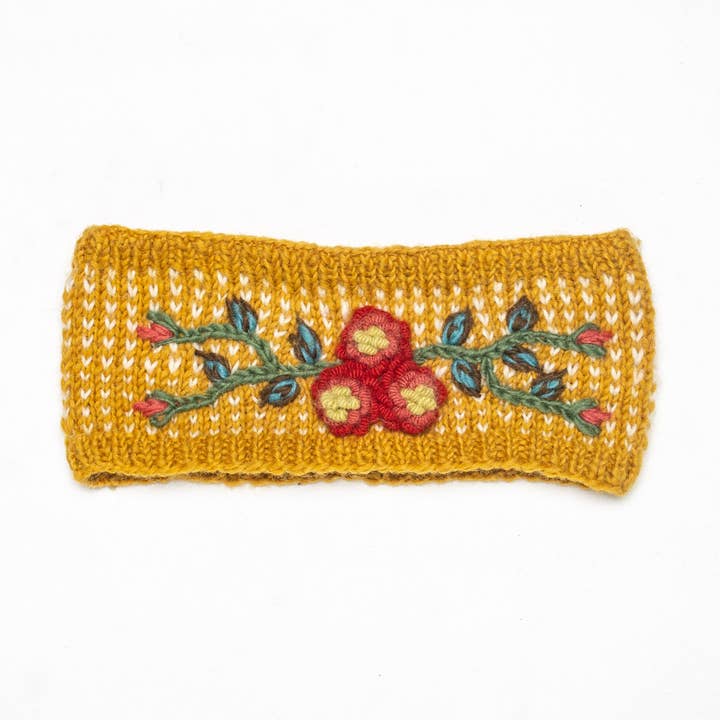 Olive Headband Gold for wholesale by Pine Sky Studio