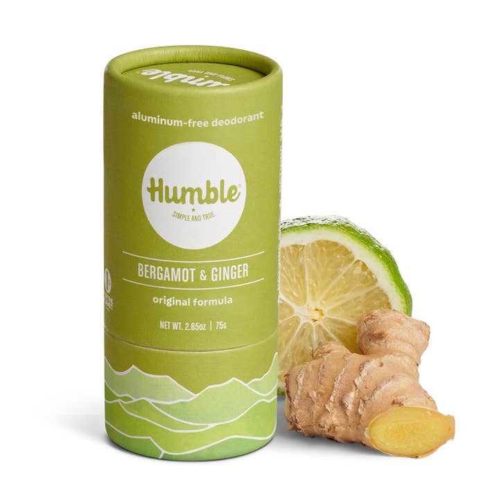 Humble Brands, Inc. - Wholesale Deodorant - Unisex - Bergamot & Ginger Original Plastic Free Deodorant