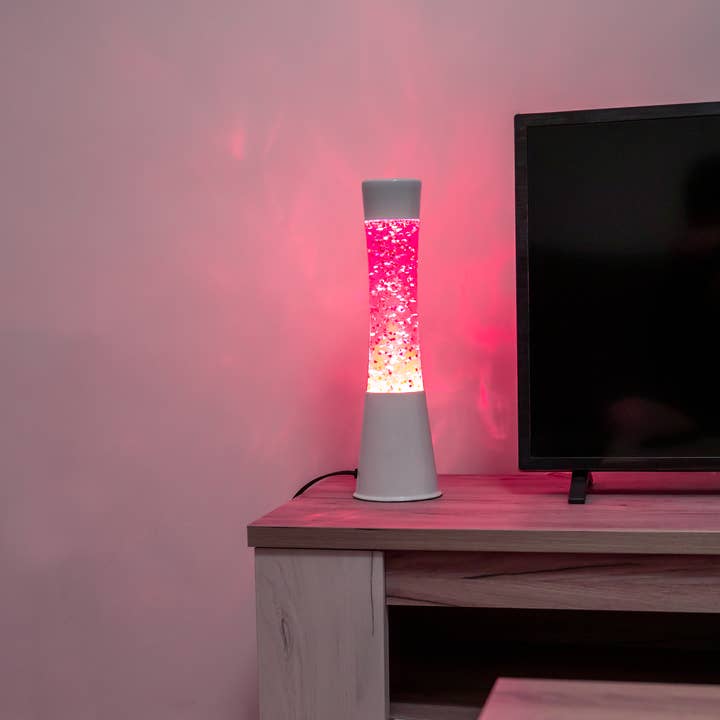 Fisura - Wholesale Lava Lamp - Lava lamp tower Glitter Hearts (EU plug, 220-240 V)1