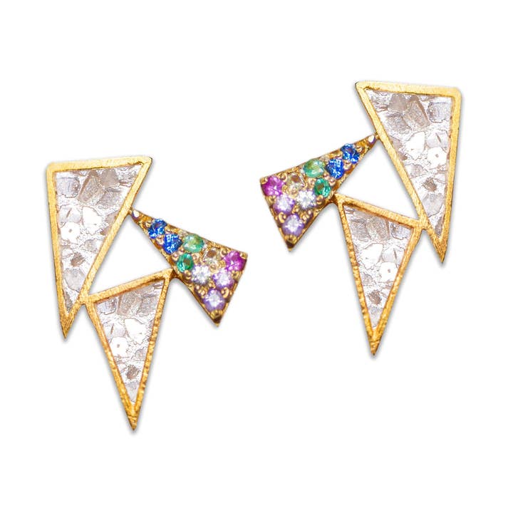 Arco-íris Doon Studs por atacado de Shana Gulati Jewelry