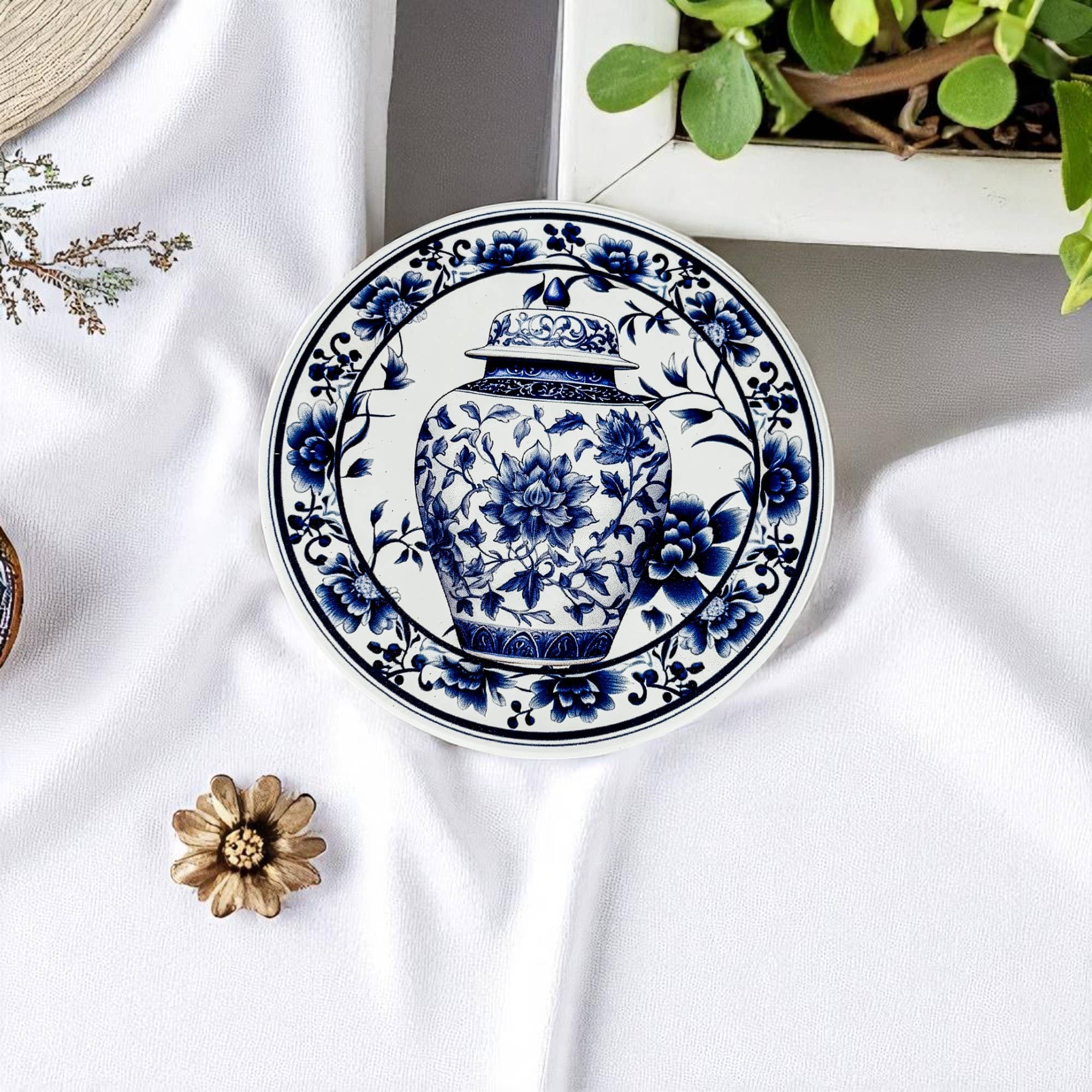 Gia Roma - Wholesale Onderzetters - Chinoiserie Halloween Onderzetters, Luxe Herfst Huisdecoraties97