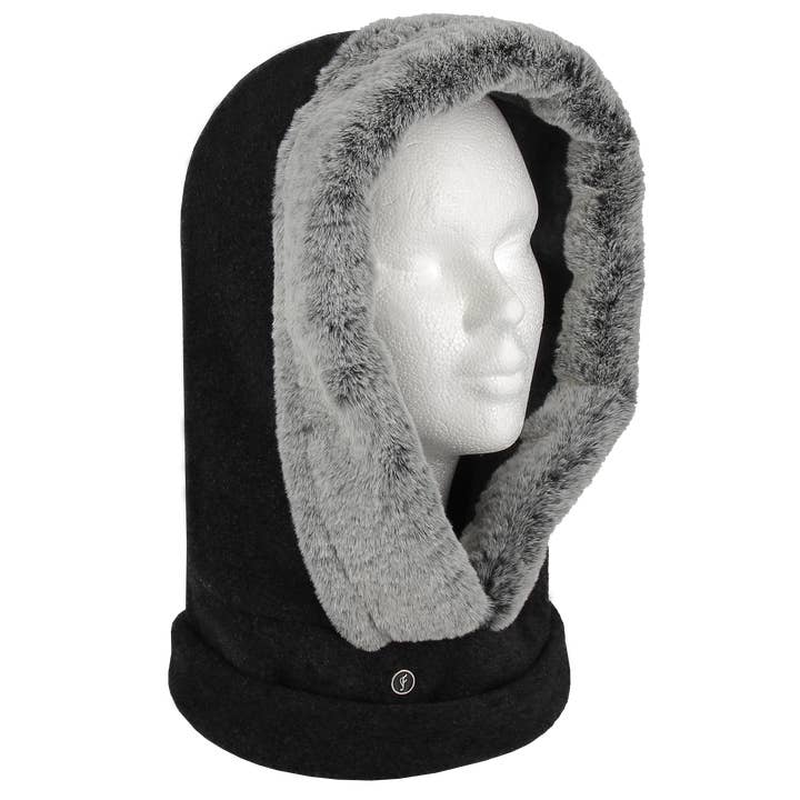 FLECHET - Wholesale Hat Accessory - Women's - FAUX FUR POLAR HOOD - FLFH3205