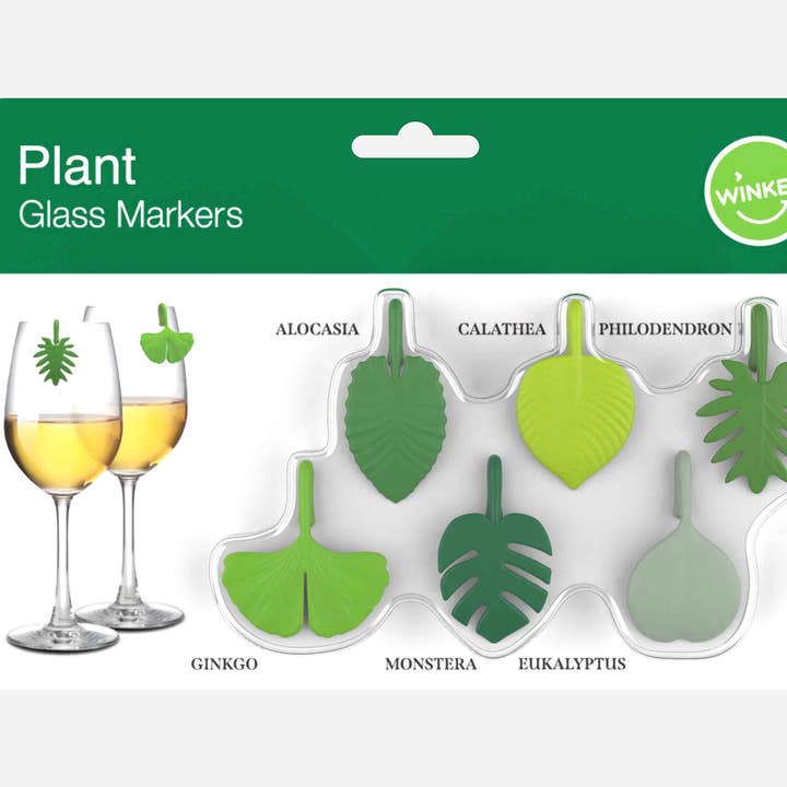MAGS - Wholesale Wine/Cocktail Glass Markers - Plant glass markers | set of 60