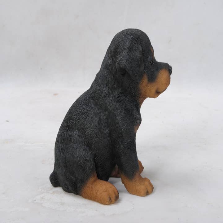 Hi-Line Gift Ltd. - Vente Bibelots/décorations d'extérieur - Chiot Rottweiler