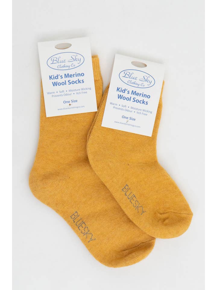 Blue Sky Clothing Co LLC – Meias - Crianças por atacado – Meias de Lã Merino para Alfabetização dos Pequenos9