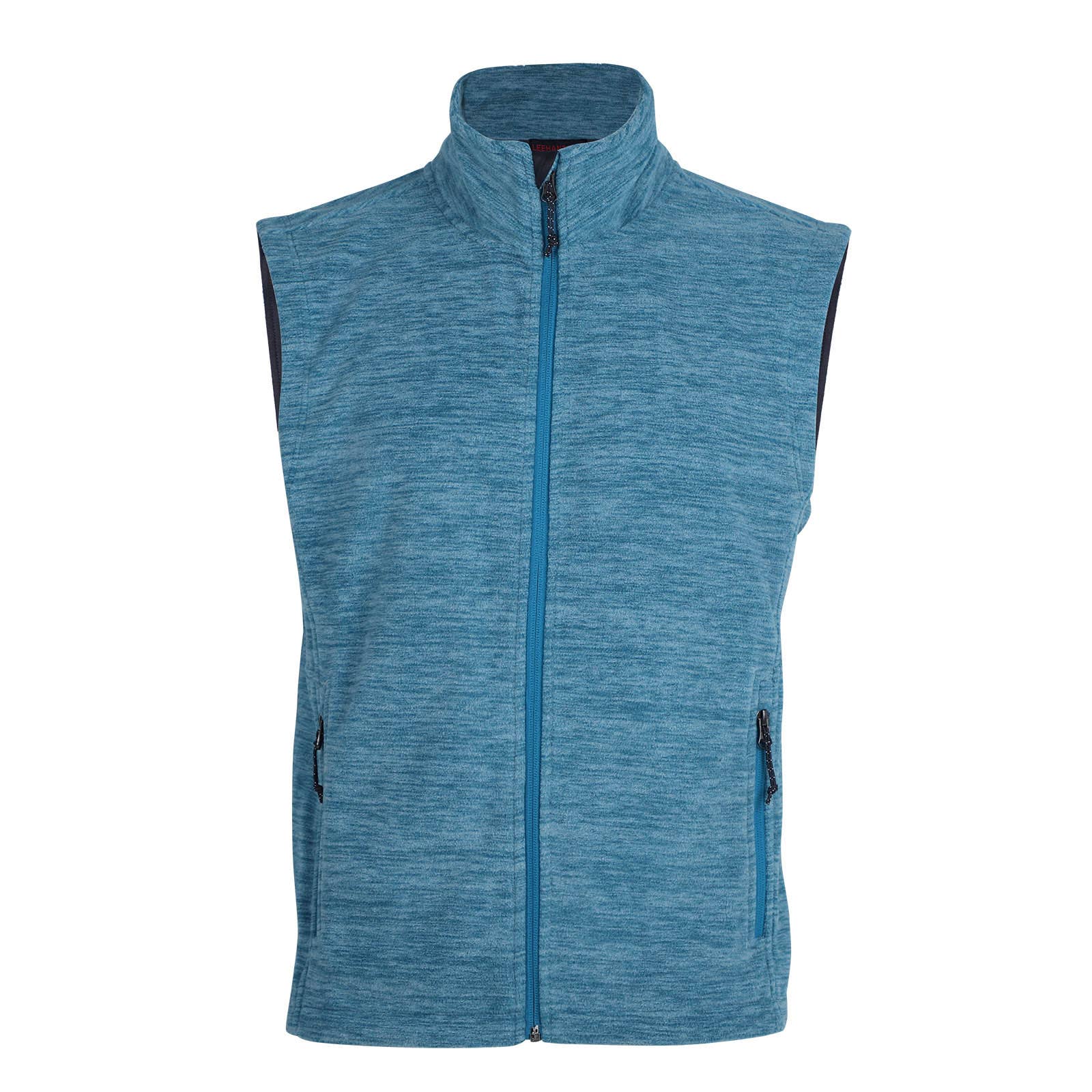LeeHanTon - Wholesale Outerwear Vest - Men's - LeeHanTon Men's Solid Full Zip Polar Fleece Vest9