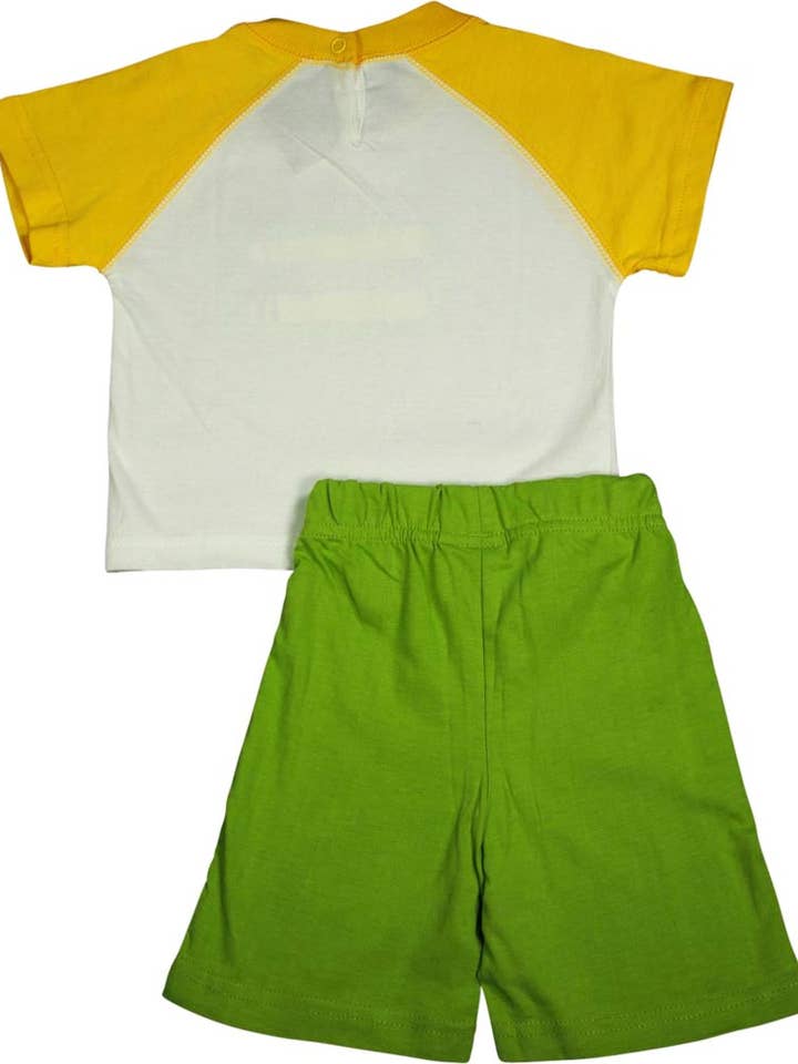 Eastern Off Price – Engroshandel Top- og shortssæt – til børn – Mish Mish småbørn & dreng bomuld kortærmet sæt1